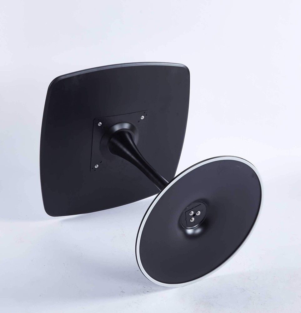 Homy Casa Special Dining Table,MDF Dining Table , Kitchen Table,Black,exective d