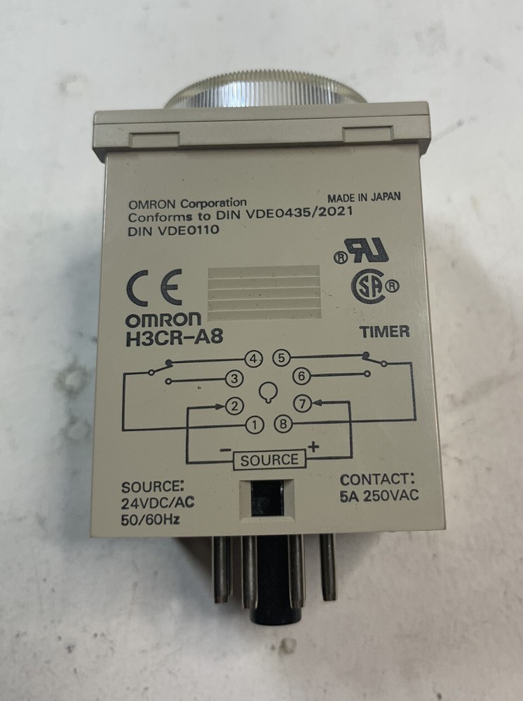 Omron H3CR-A8 H3CRA8 Timer