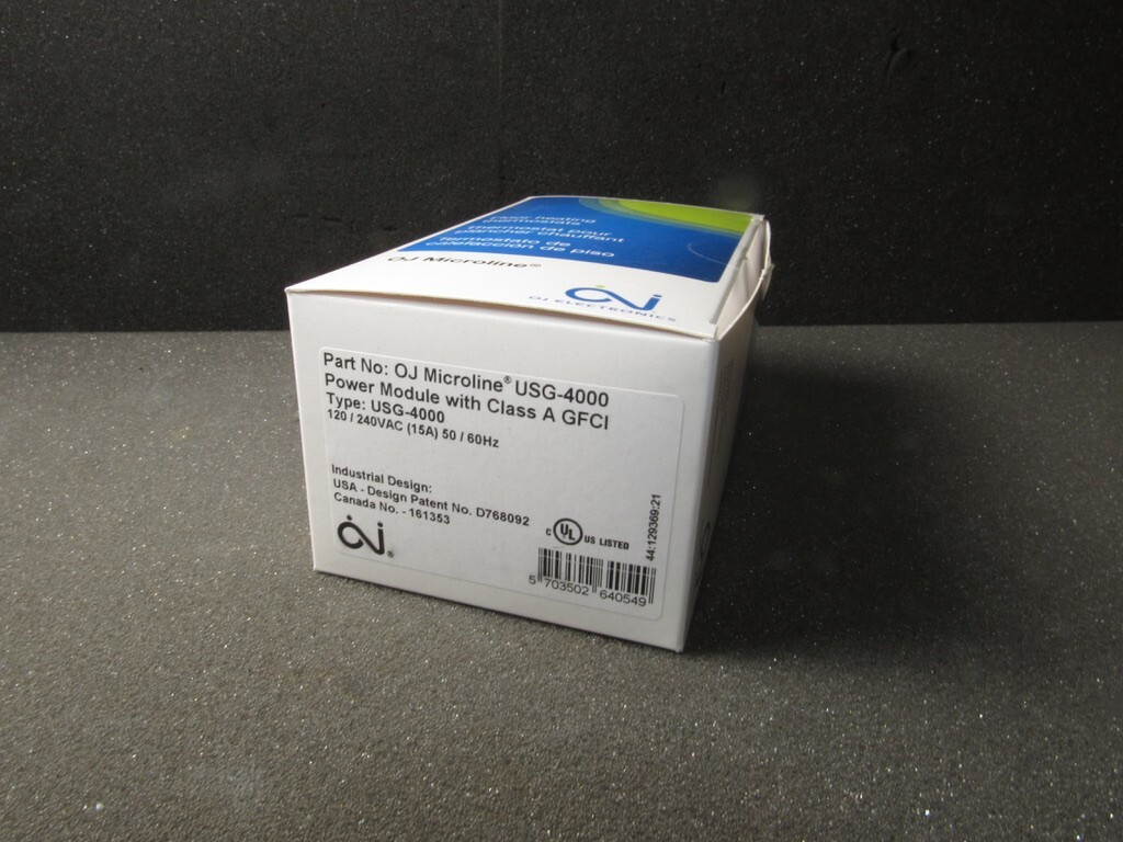 OJ MICROLINE USG-4000 POWER MODULE FLOOR HEATING THERMOSTAT