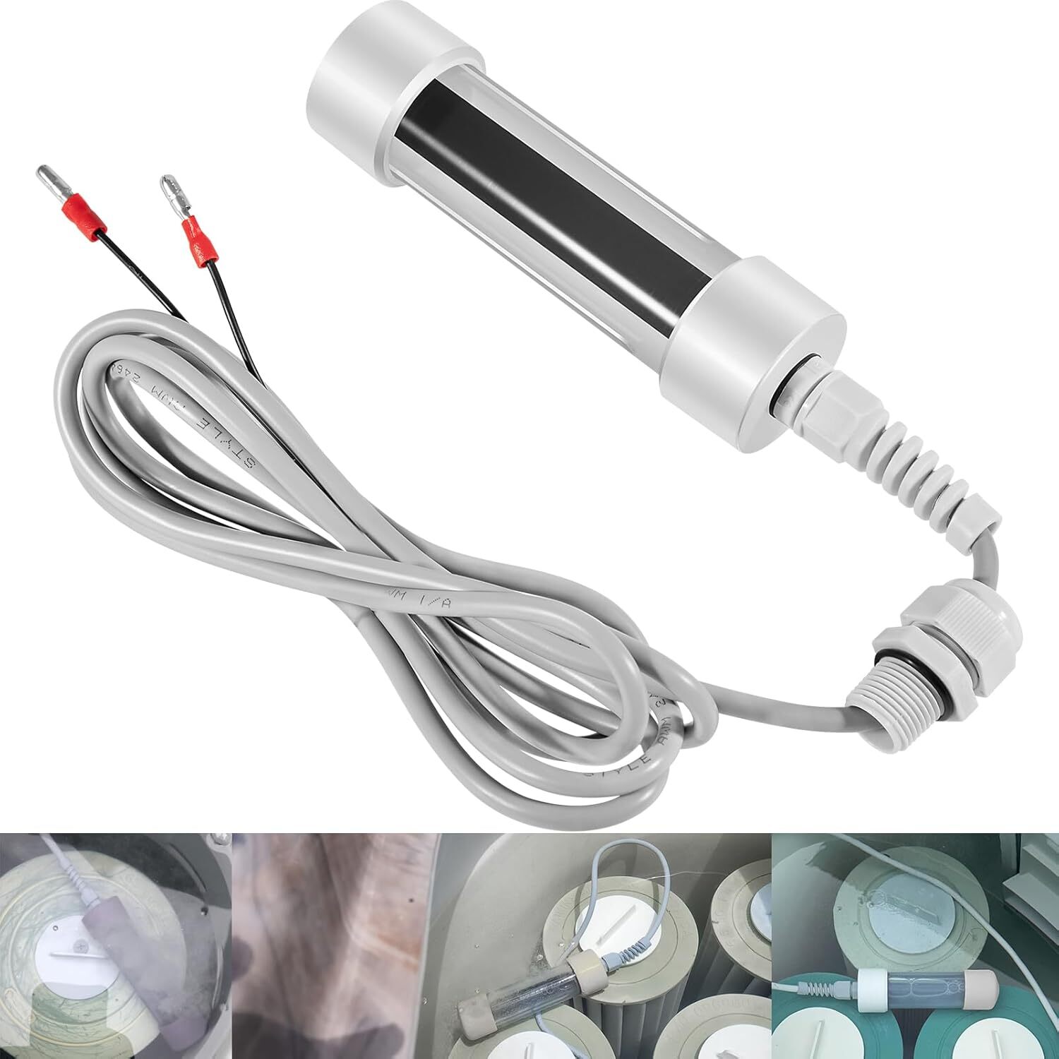 76078 Scepter Salt Cell for Hot Spring ACE Spas 25% Larger Plate Area 1HTWSEP01