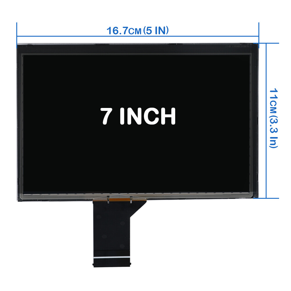 For 2017-2020 Jeep Compass Radio Navigation Replace 7" LCD Display Touch Screen