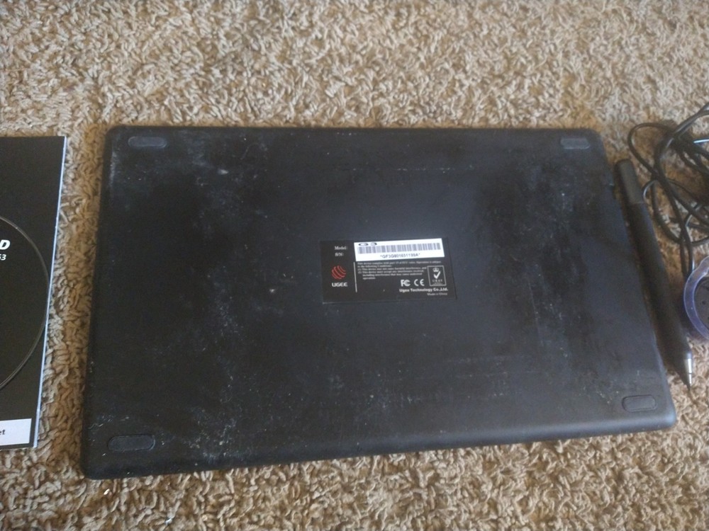 UGEE G3 Graphics Tablet Digital Tablet *Untested*