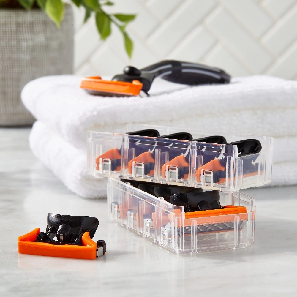 5 Blade Cartridges with Trimmer, 12 Count