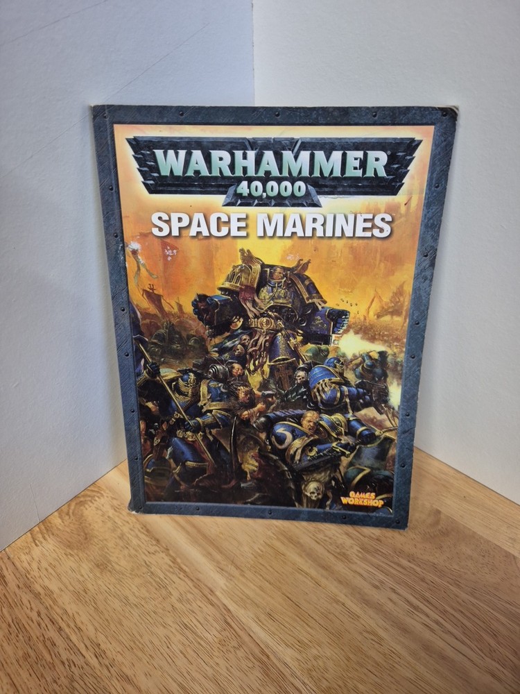 Warhammer 40k Space Marines 2002 5th Edition Games Workshop Codex Book