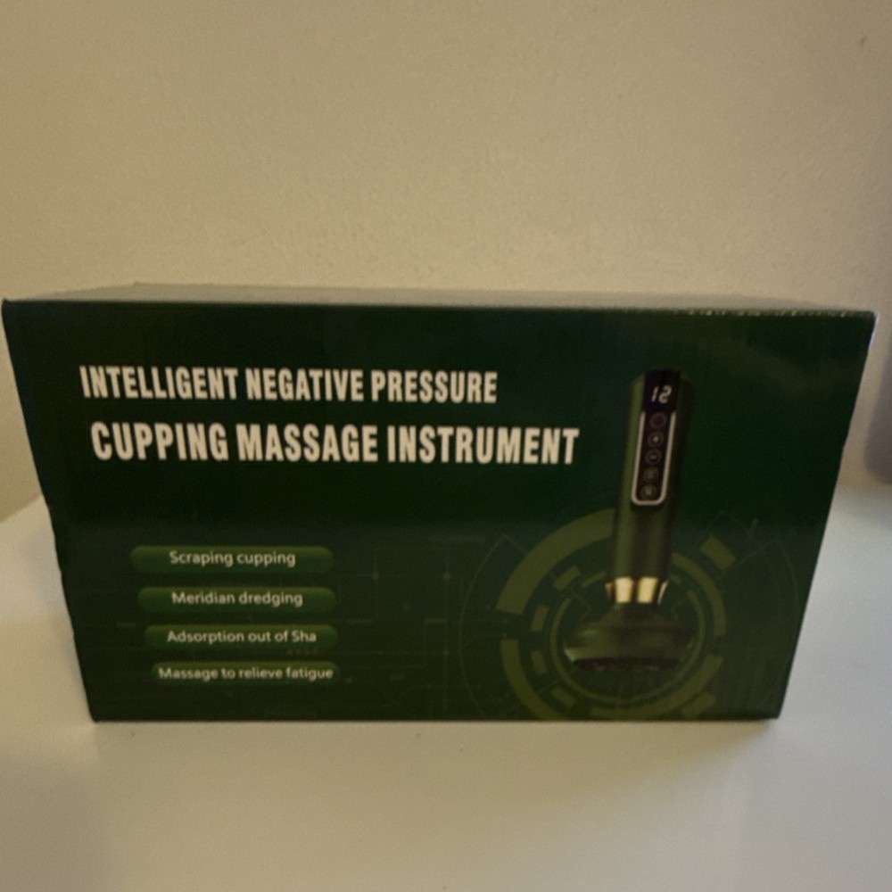 Electric Heated Cupping Massage Instrument A15 Gray Bian Stone Multi-Function