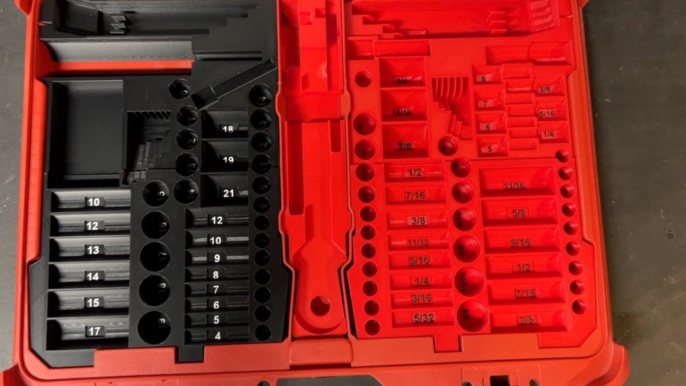 Craftsman Versa Stack 230 pc Socket Organizer for Milwaukee Packout