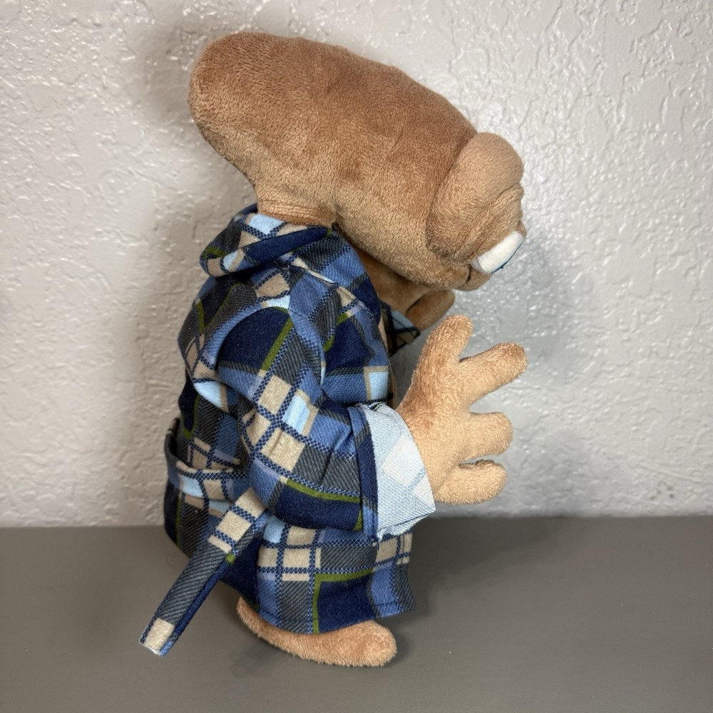 Universal Studios E.T. The Extra Terrestrial Blue Flannel Robe Plush Exclusive