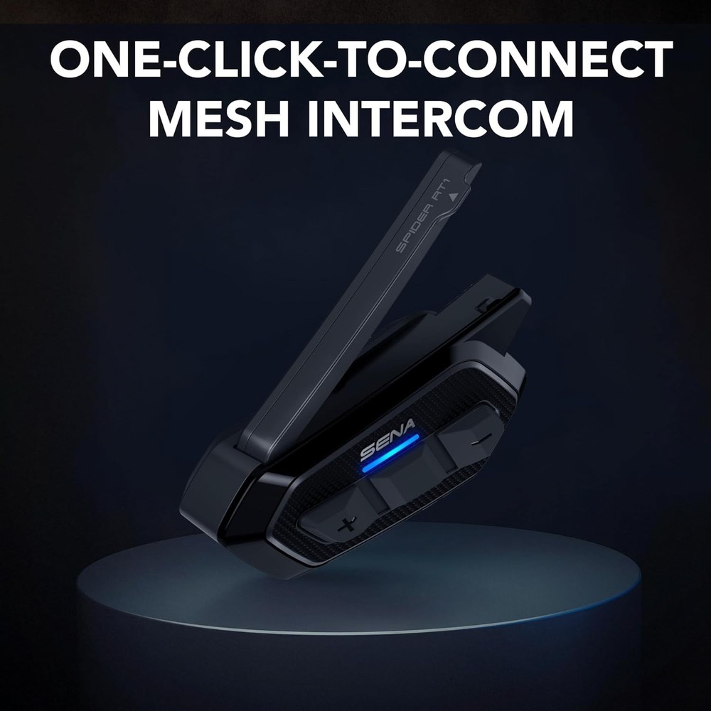 Spider RT1 Low Profile Motorcycle Mesh Communication System