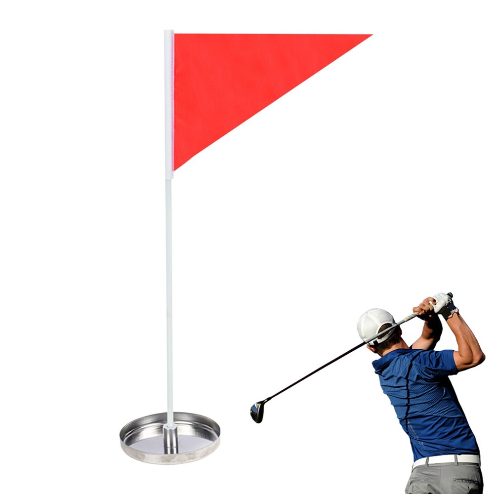 Golf Hole Cup And Flag Putter Practice Equipment Golf Putting Training Tool Fit