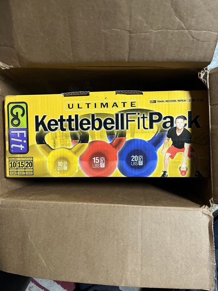 Go Fit Kettlebell Set- Unopened