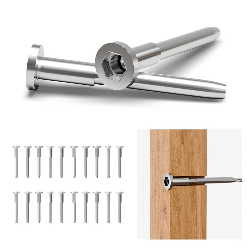 1/8"Invisible Cable Railing Kit,Stainless Steel Invisible Cable Railing Hardware