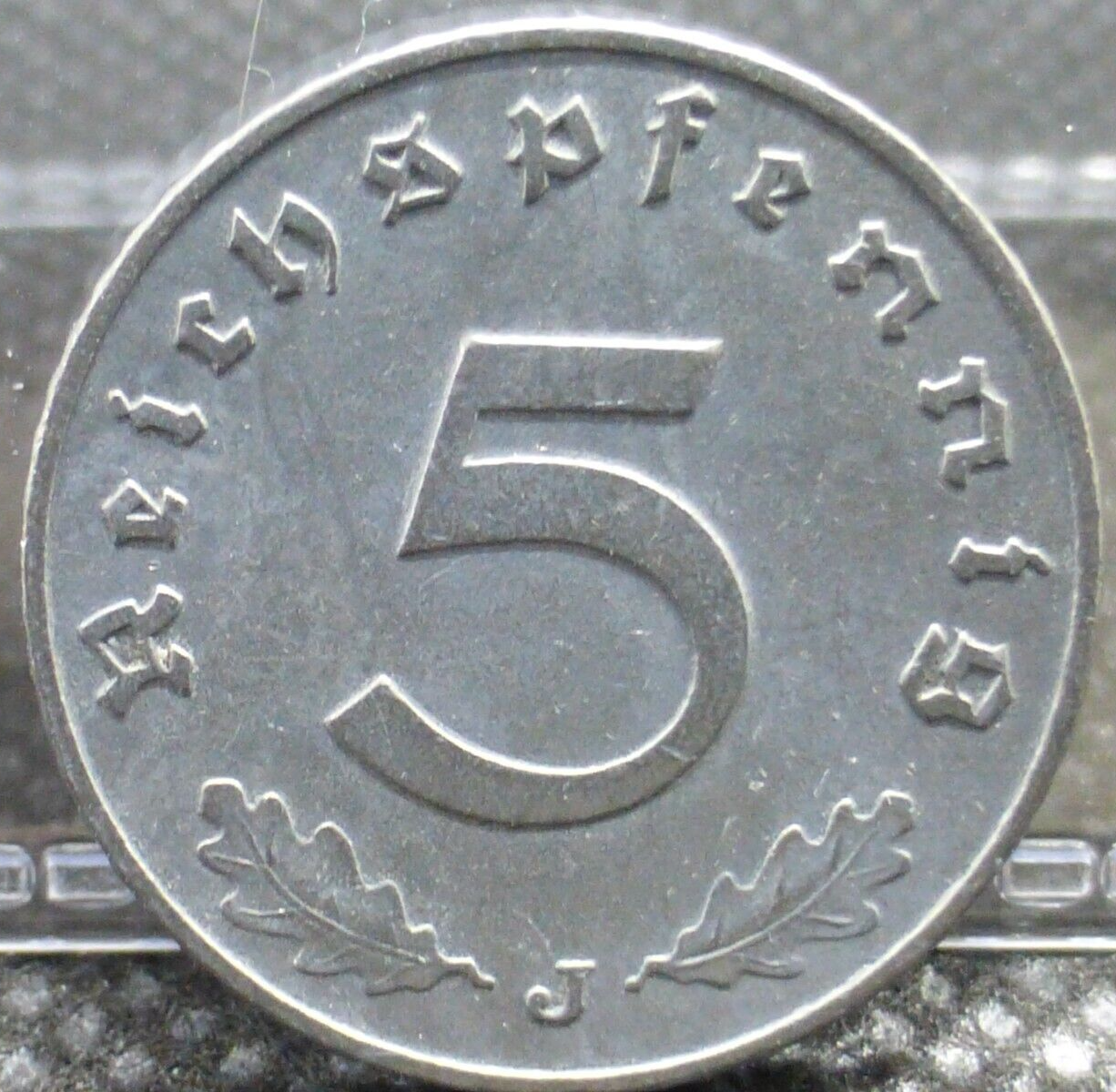 Nazi Germany WW2 Coin - 5 Reichspfennig Genuine Old Third Reich Rare Zinc Issue