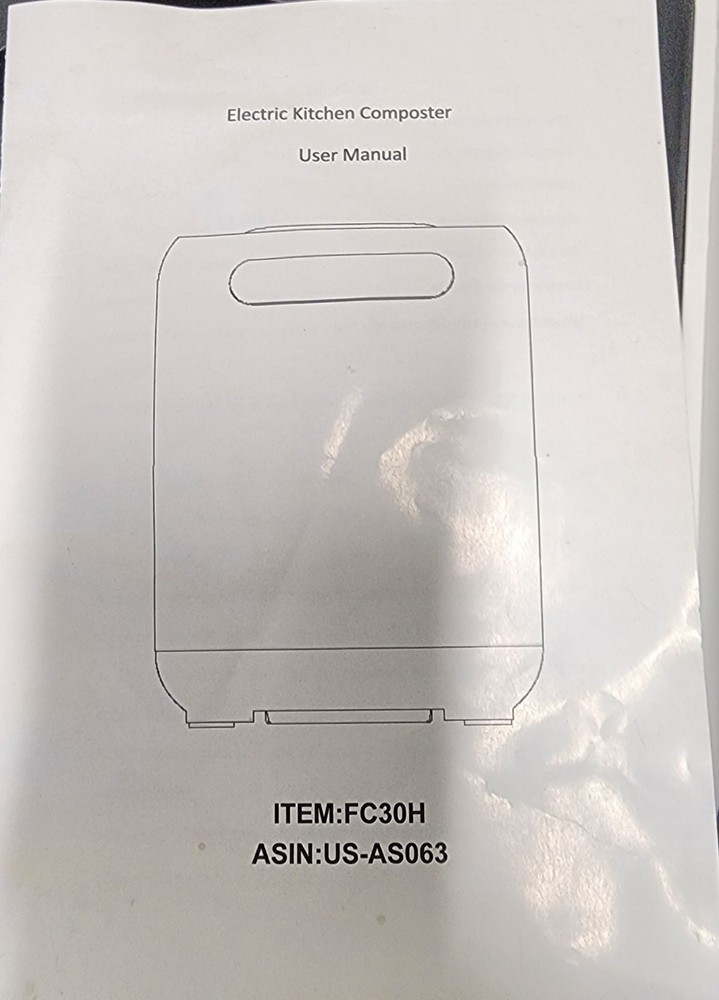 Electric Kitchen Composter 420W - Used Once