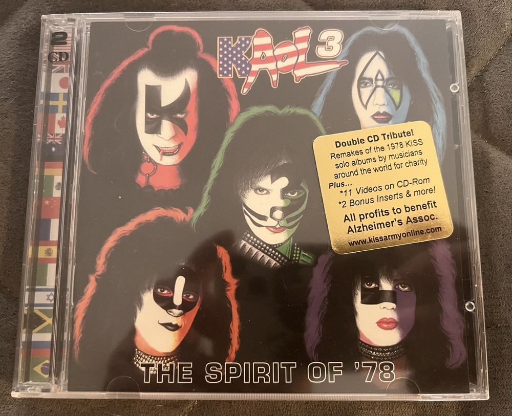 KISS KAOL 3 TRIBUTE CD THE SOLO ALBUMS SILL SEALED 2 CD SET
