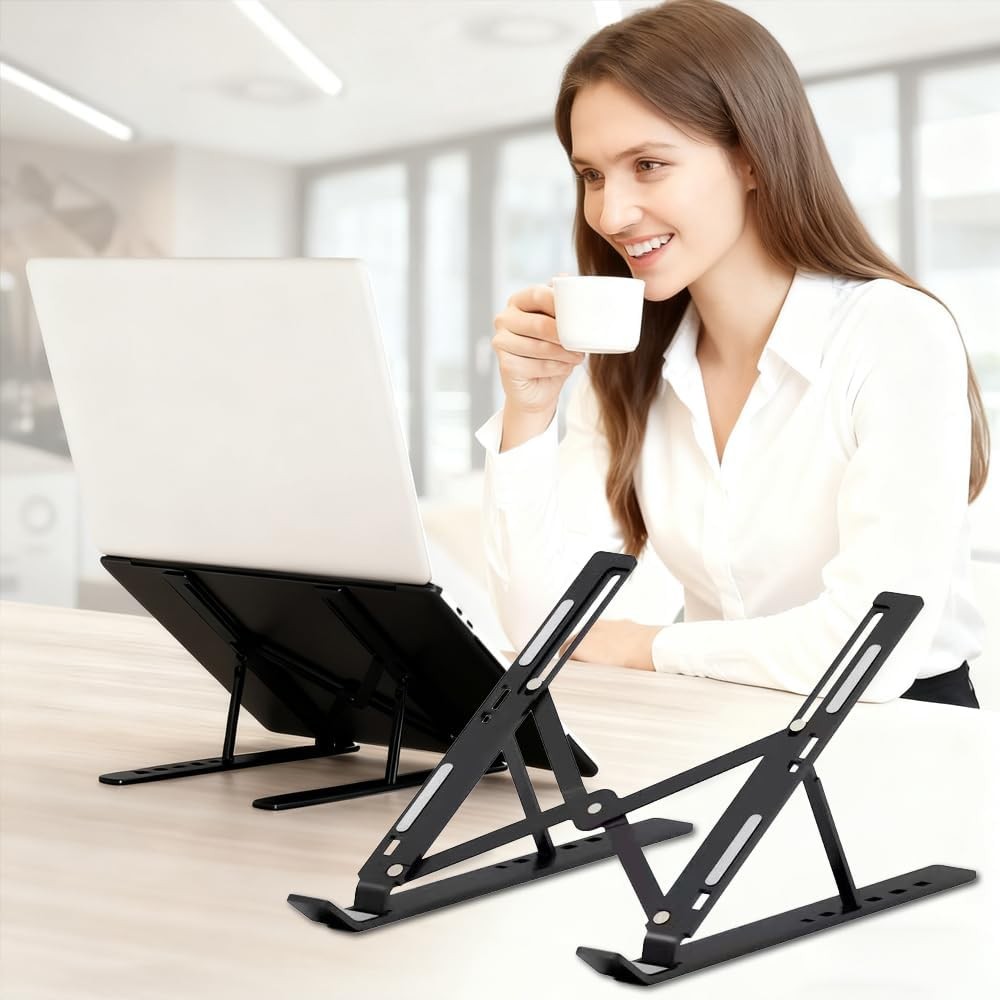 1~300 Portable Laptop Stand Adjustable Foldable Notebook Tablet Holder Desk Lot