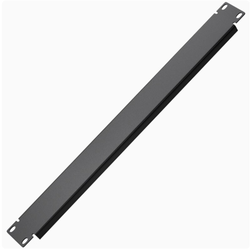 Brush Cable Manager 1U, 19 Inch, 5 Pack Mount Cable Management Panel Black/White