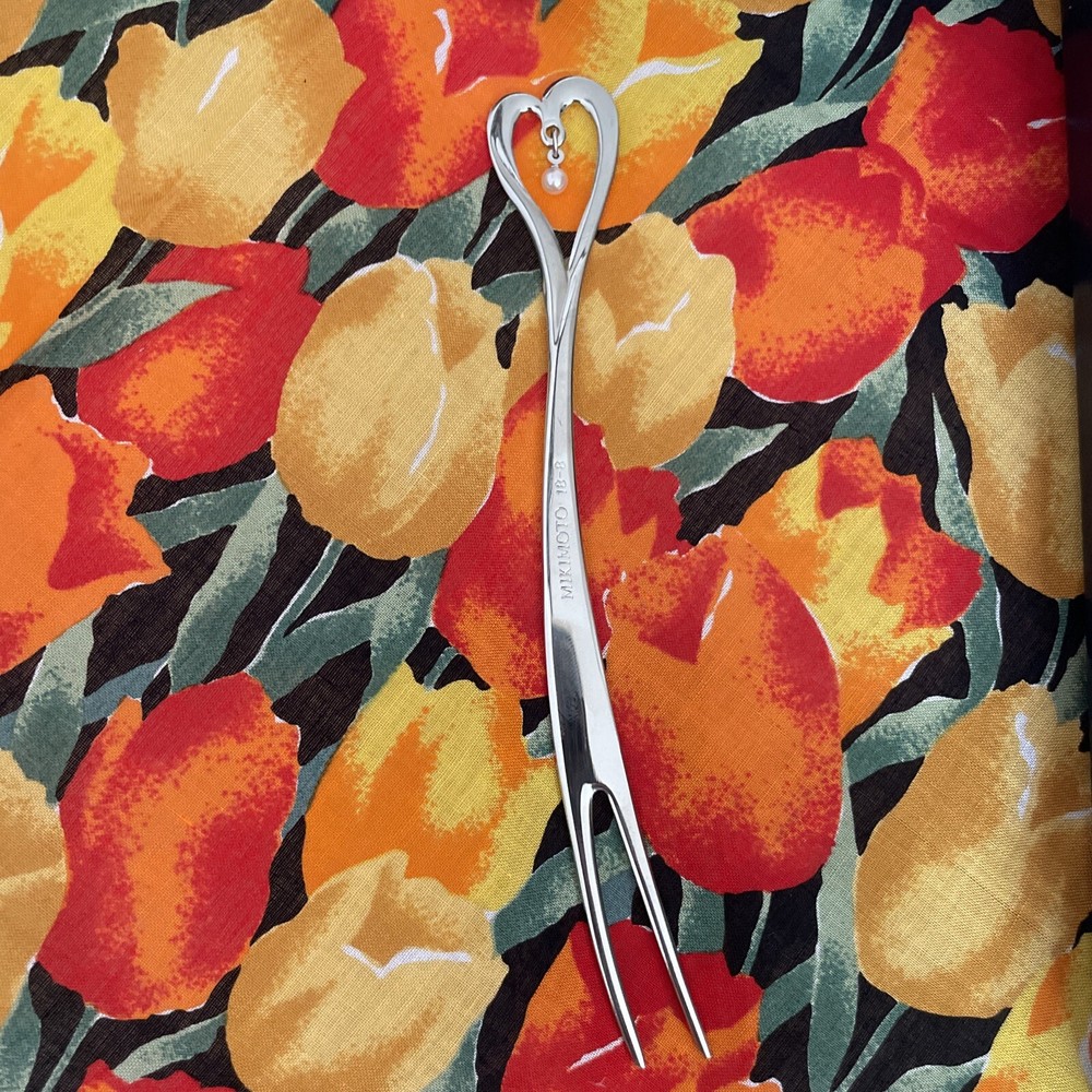 Mikimoto Little Pearl dessert fork Set In Box