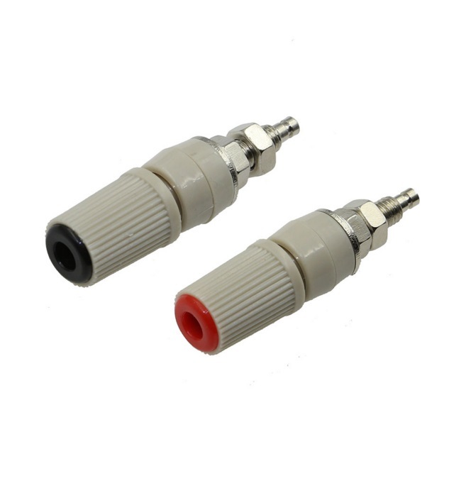 4Pcs M5 Type High Current 4mm Female Banana Jack Socket Test Binding Post