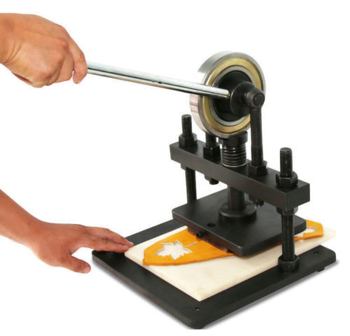 Manual Leathercraft Die Cutting Machine Leather Paper PVC Sheet Sampling Machine