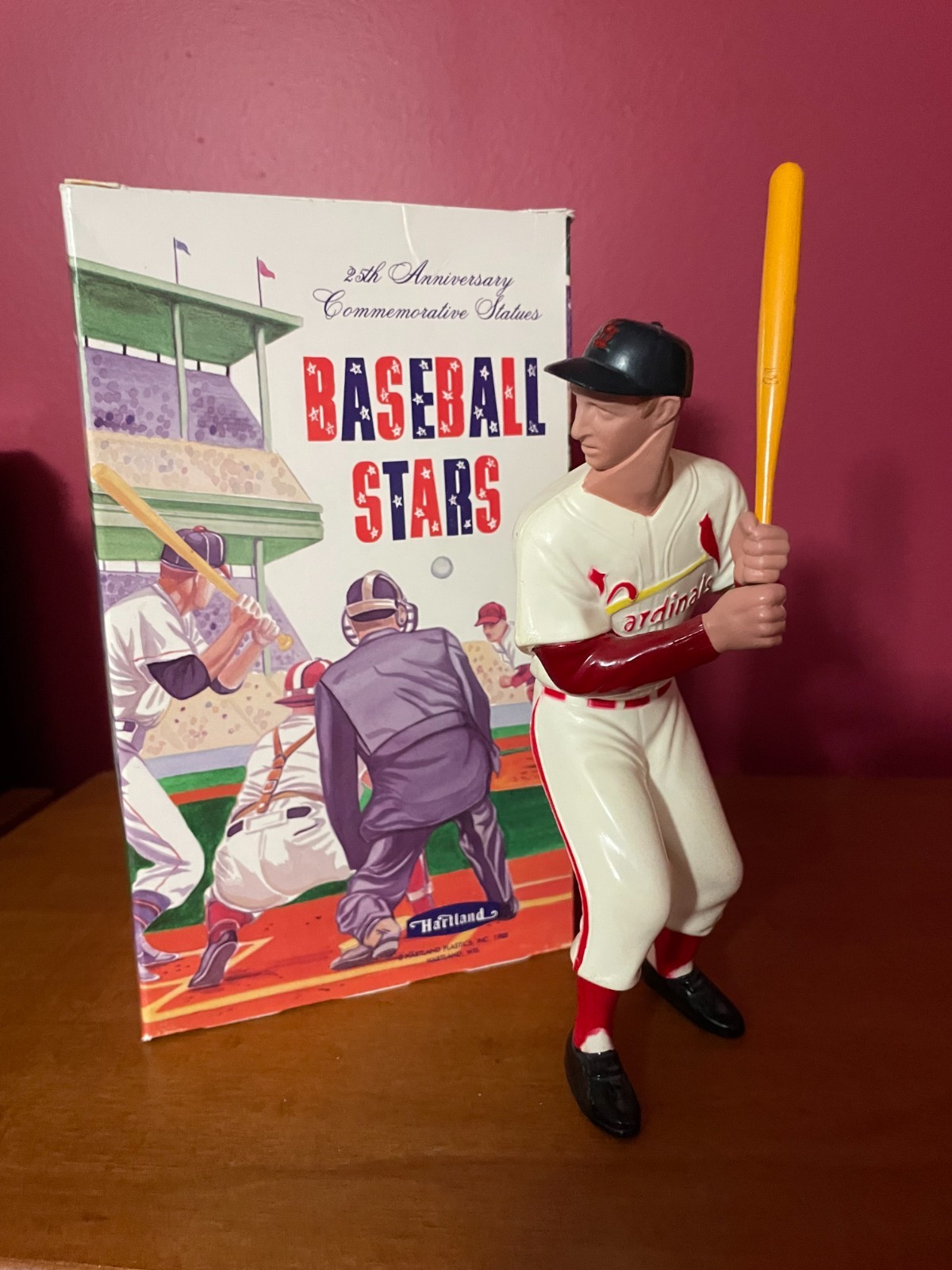 1988 Hartland Willie Mays 25th Anniversary Baseball Stars In Original Box