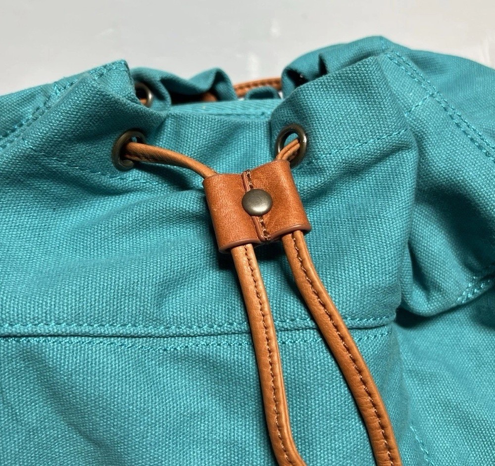 New Pendleton SUNSET PASS Southwestern TURQUOISE Drawstring Backpack Rucksack