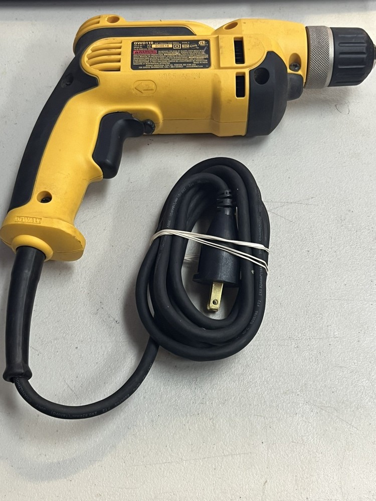 DeWalt DWD110 Corded 3/8" VSR Drill Variable Speed Reversible