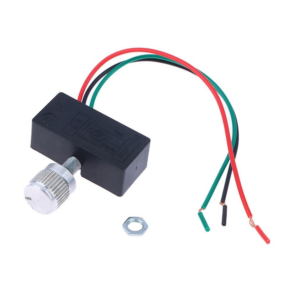 12V DC Adjustable Speed Control Switch for Electric Sprayers Metal Plastic