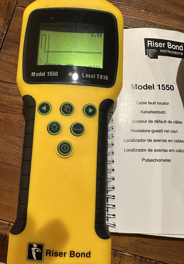 Riser Bond Model 1550/Lexxi T810 Compact Handheld TDR