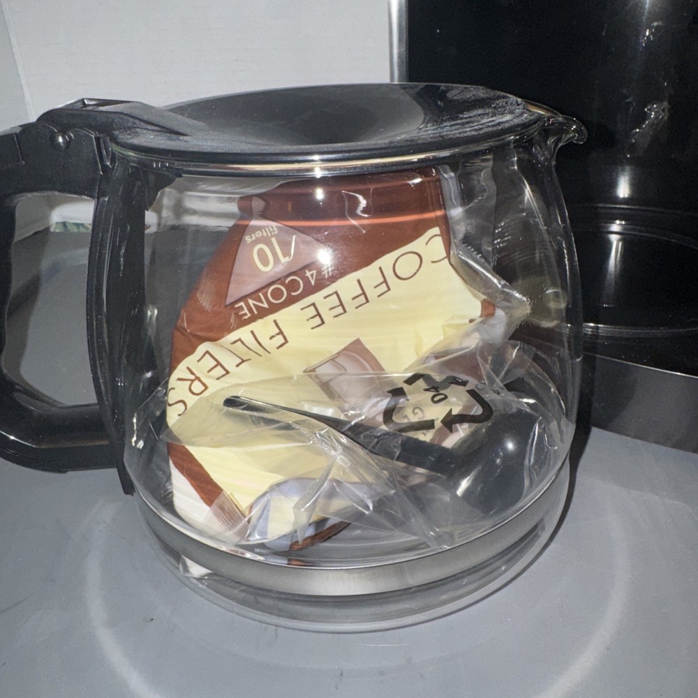 GEVALIA COFFEE MAKER 12 CUP PROGRAMABLE Model XCC-12 STAINLESS/open box