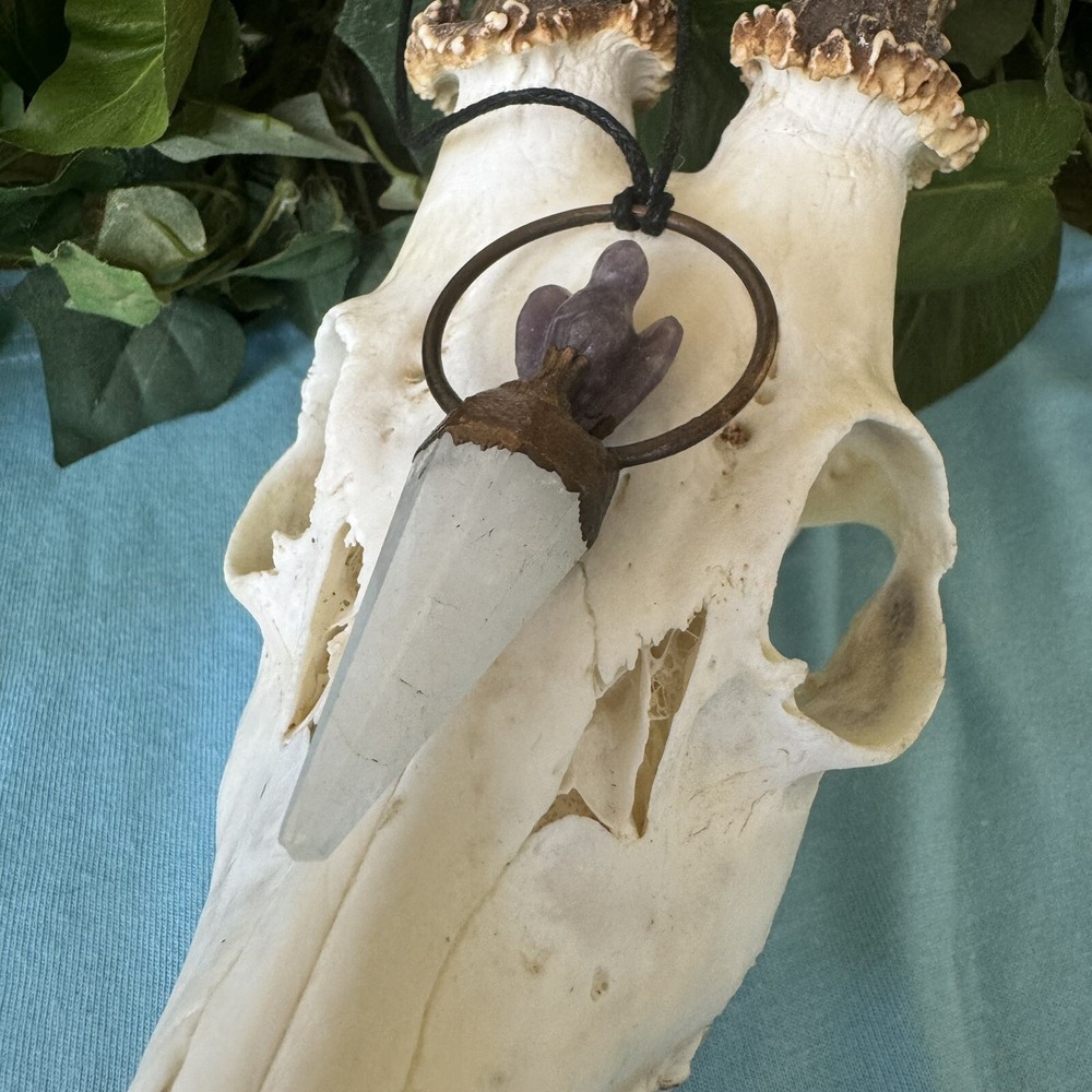Amethyst Angel Crystal Pendulum Quartz For Divination