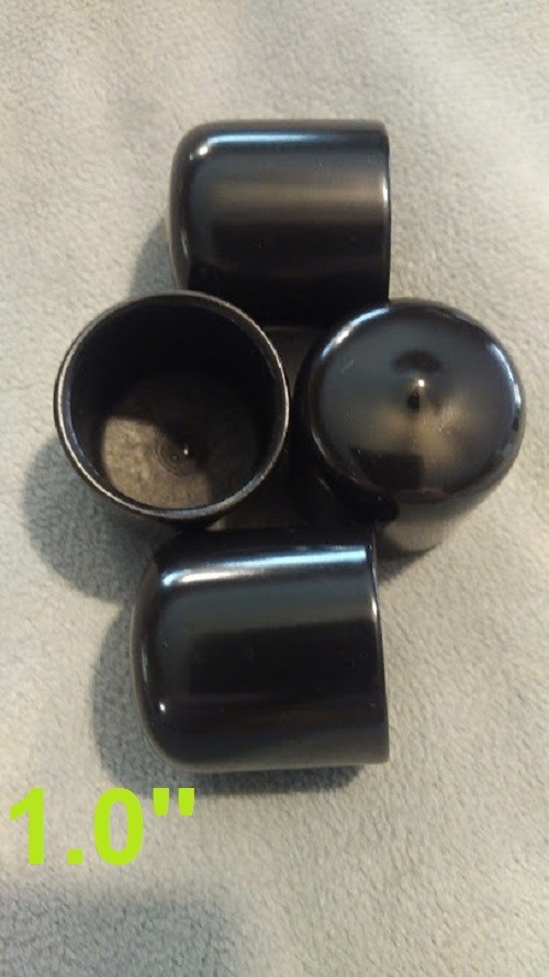 KITS vacuum caps round rubber vinyl dust thread protector pipe cover paint