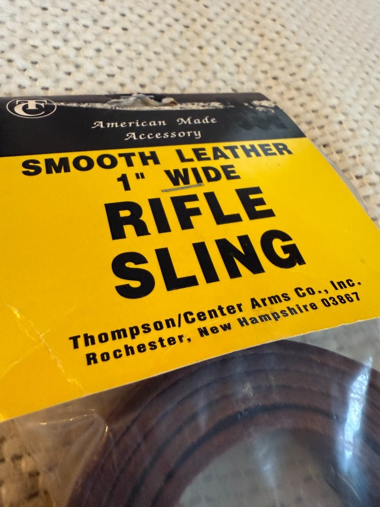 Thompson Center Smooth Leather Sling NOS