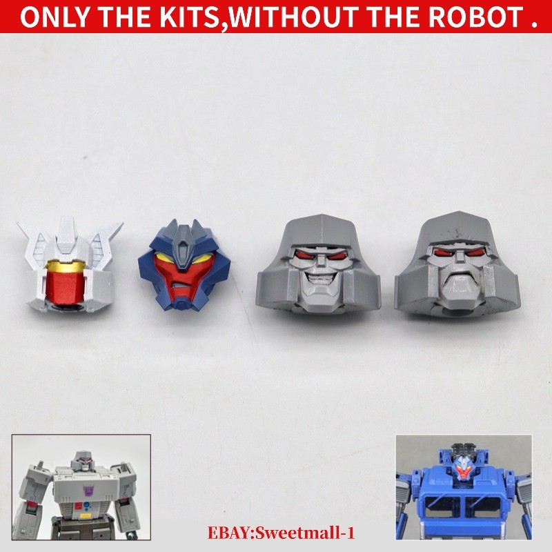 Head Upgrade Kit For SS86 Megatank Titans Return Chromedome Legacy 08 Breakdown