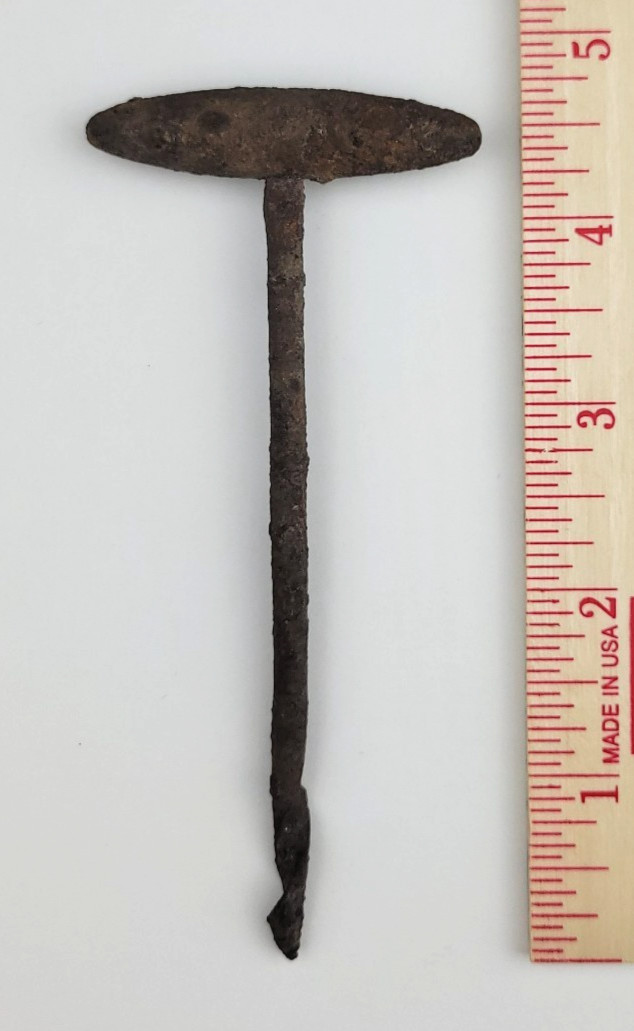 4.75" Iron Fur Trade Auger / Drill with Handle - Itasca Co. Minnesota Artifact