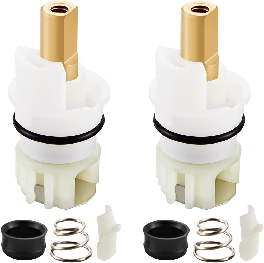 Faucet Stem Replacement Kit - Keep Your 2 Handle Faucet Running Smoothly, 2 Pack