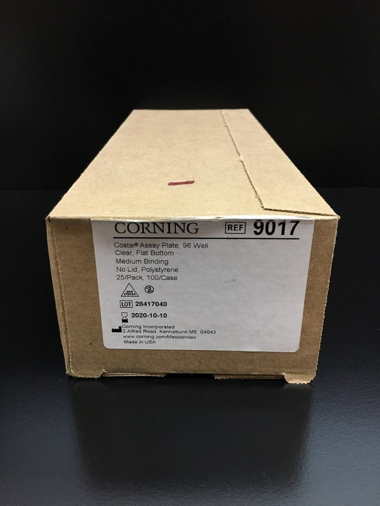 Corning REF 9017 | 96-well EIA/RIA Clear Flat Bottom Microplate