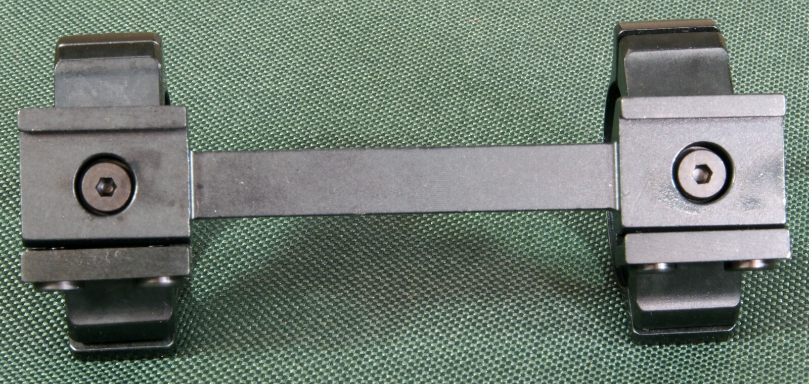 BRNO #2 scope mounts, 1 PIECE, 1 inch rings, Quality STEEL BLUE.