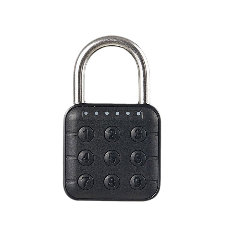 6 Digit Waterproof Code Padlock Combination Lock Keyless AntiTheft Padlock