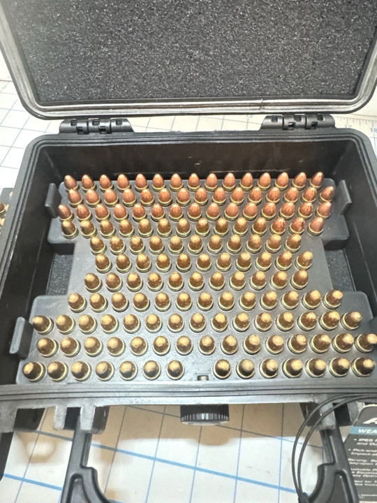 9mm Ammo Case CUSTOMIZABLE 300 Round Case Lockable WeatherProof Personalize
