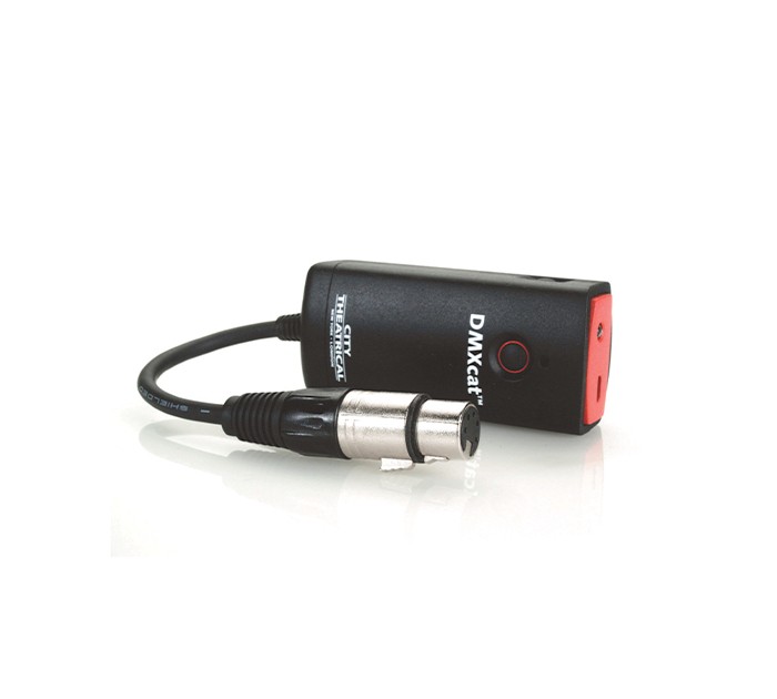 City Theatrical DMXcat Multi Function Test Tool DMX Lighting APP