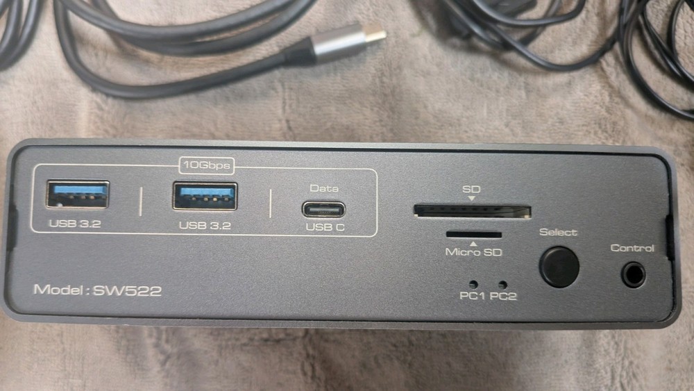 Sw522 KVM Switch 2 Port DGYBDFC docking station