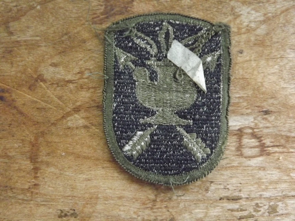 Army Special Warfare Center Patch, Subdued - INV# C816