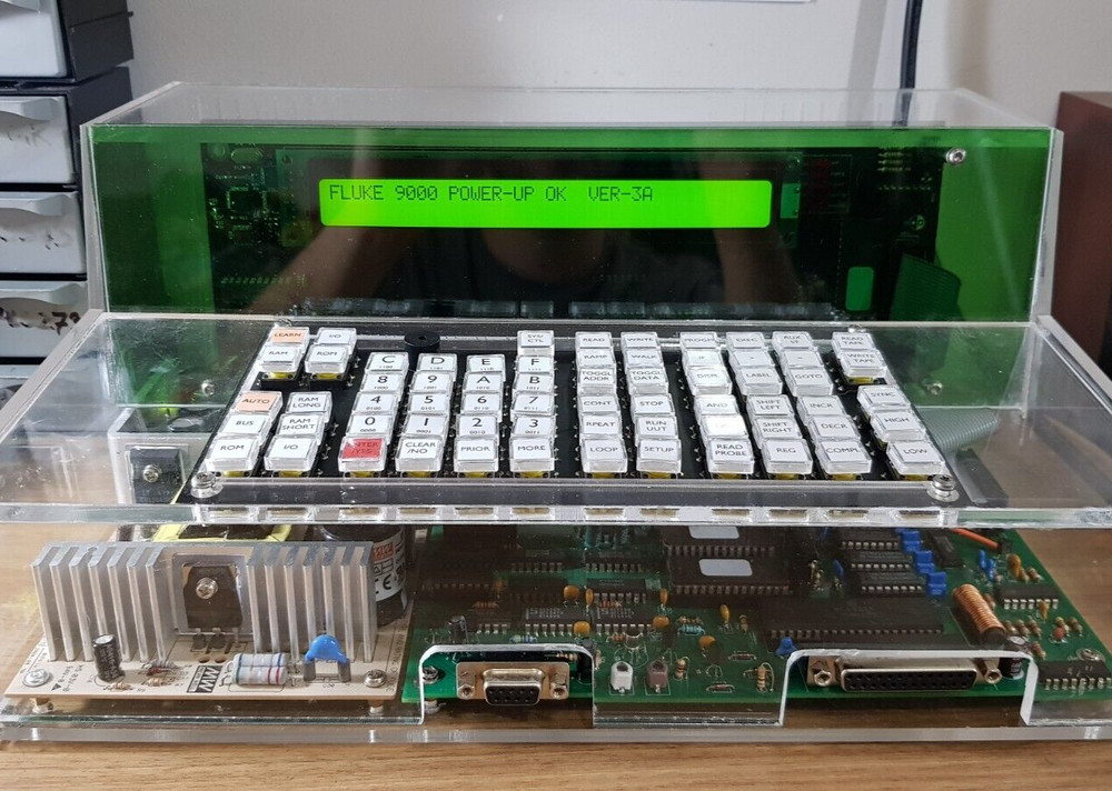 PCB kit to assembly a Fluke 9010a with LCD Display