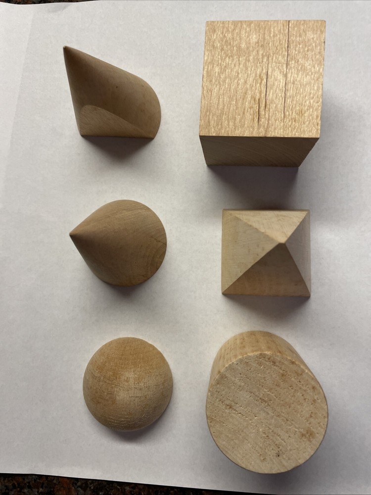 Geometric Wooden Forms Complete Set