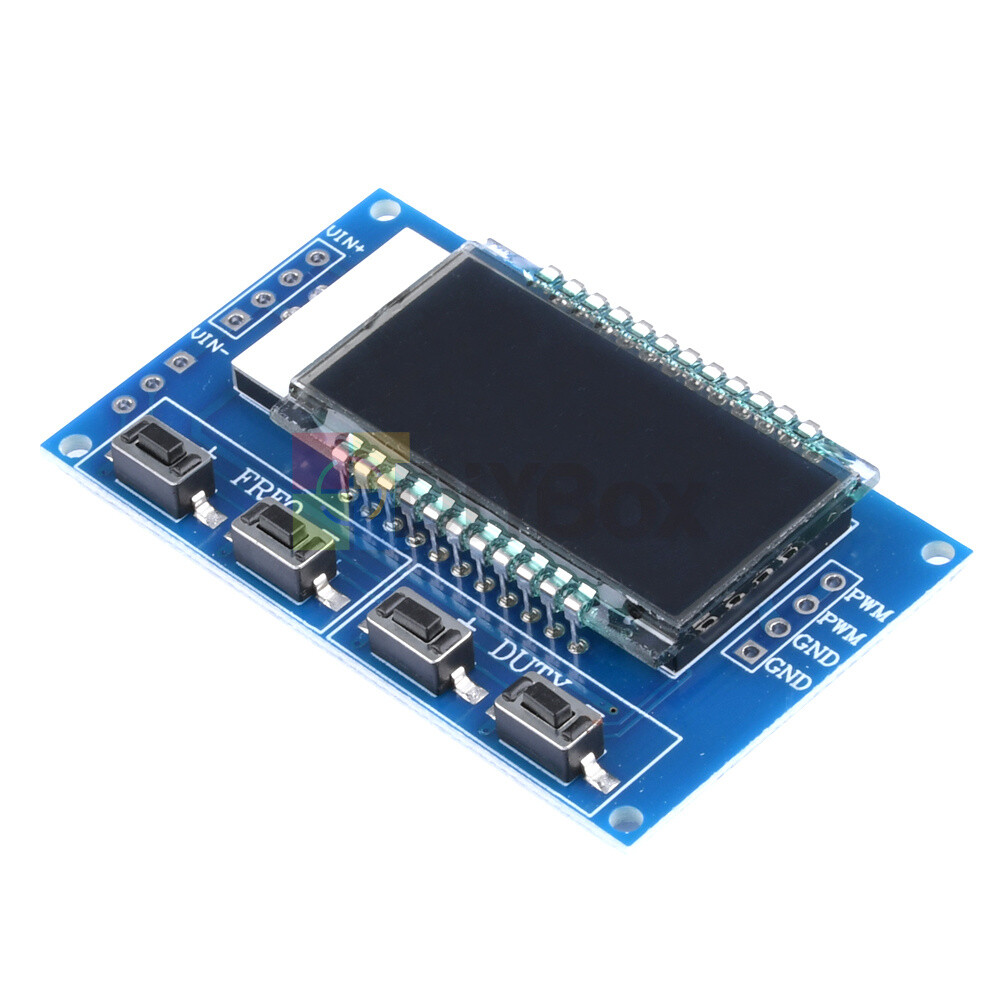 Signal Generator Adjustable Module PWM Pulse Frequency Duty Cycle Square Wave