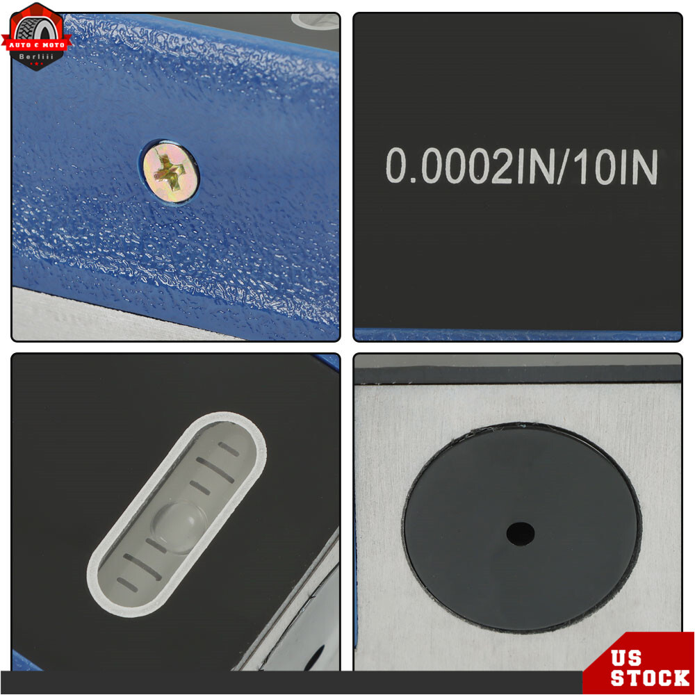 MASTER PRECISION LEVEL 8" FOR MACHINIST TOOL 0.0002''/10''