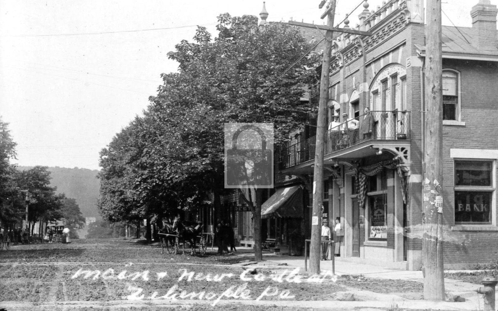 Main Street View Bank Zelienople Pennsylvania PA - Reprint