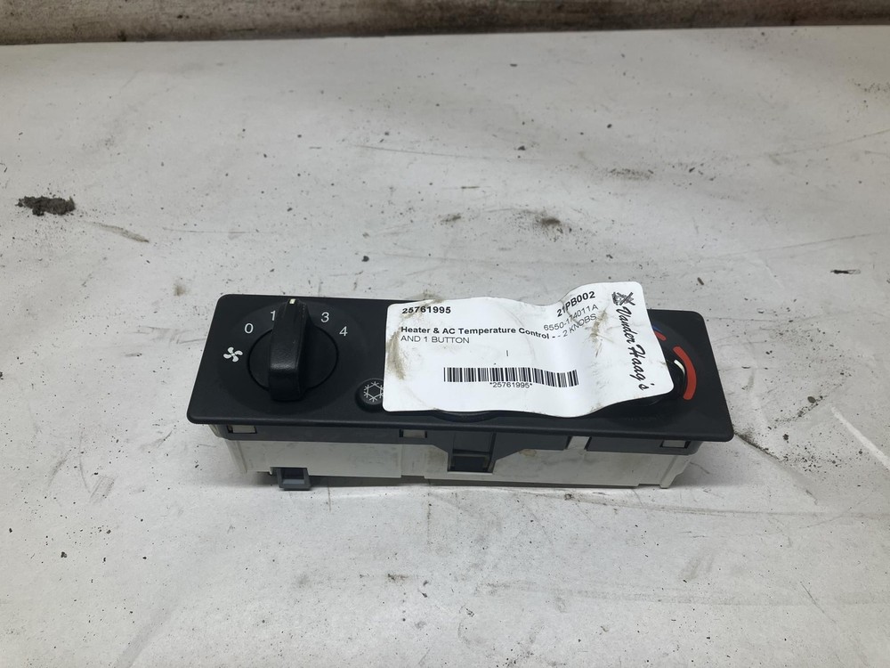 2013-2027 Peterbilt 567 Heater A/C Temperature Controls - Used