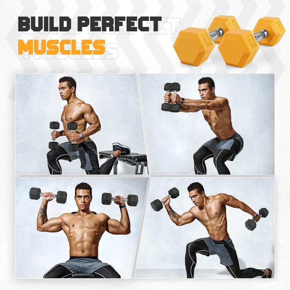 Versatile Light Pink Dumbbells Set - Comfortable, Rust Resistant & Eco-Friendly