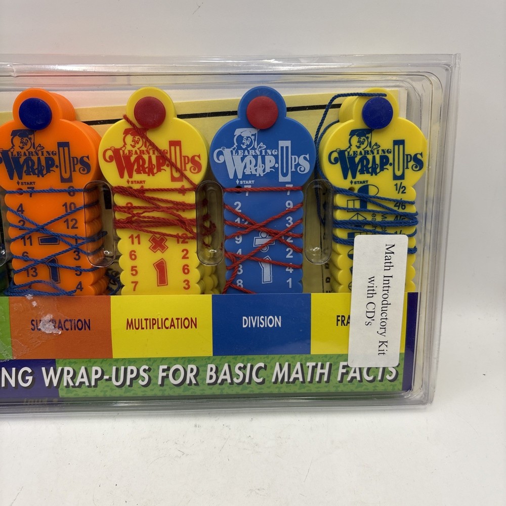 NEW Learning Wrap-Ups Basic Math Facts: Addition, Subtraction, Multiplication CD
